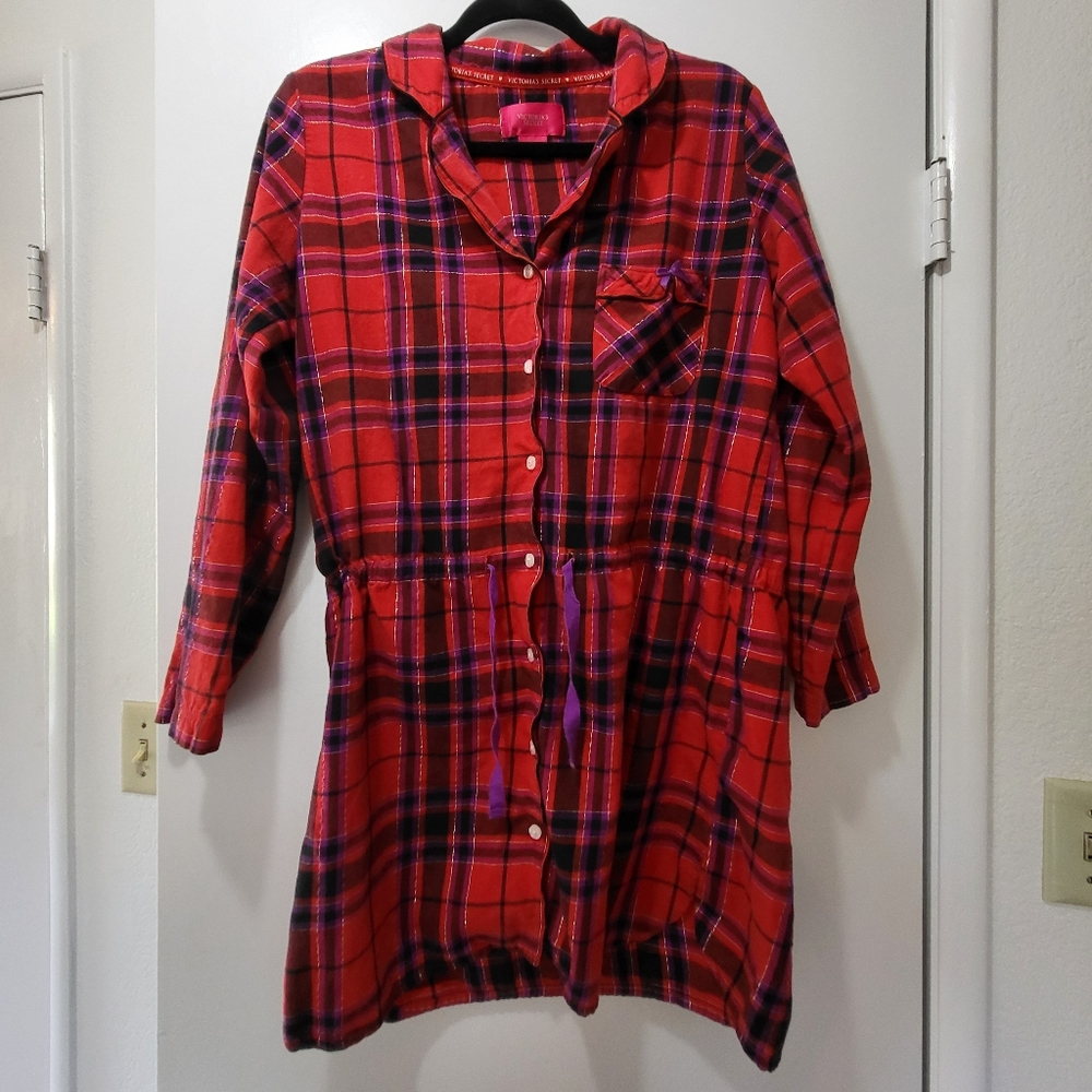 Victoria's Secret Plaid Nightgown